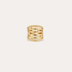 Bague Etincelle cabochons