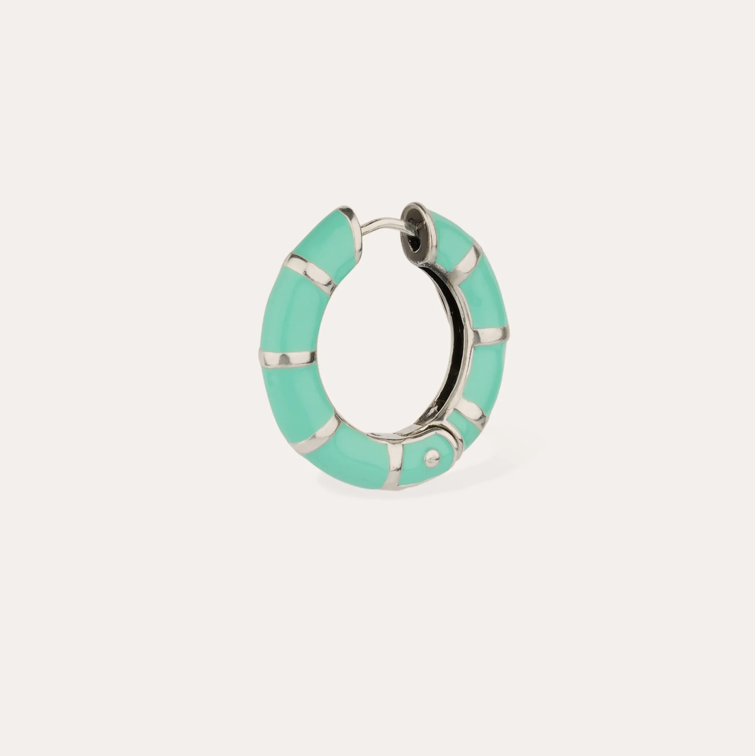 Boucles d'oreilles Bambou mini émail