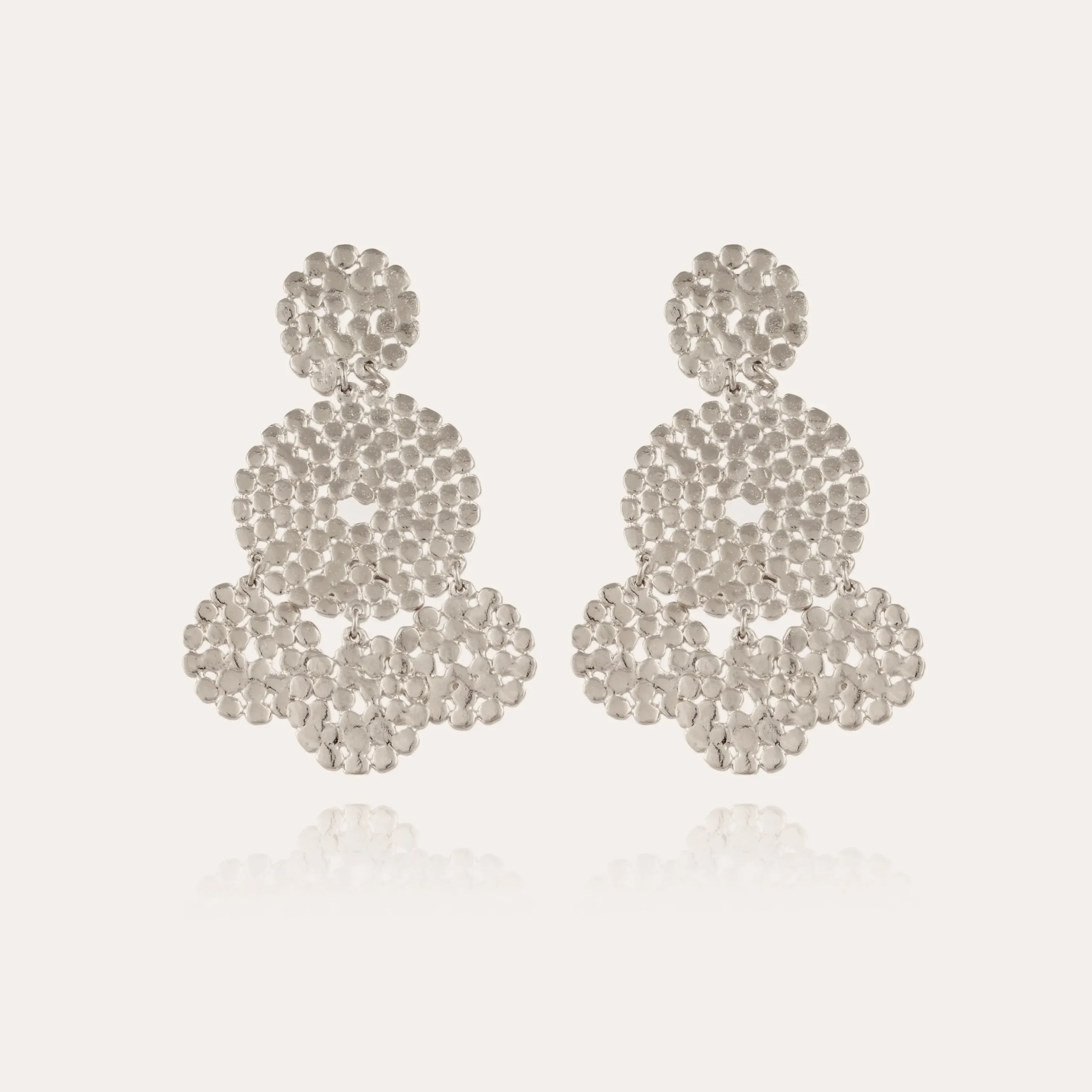 Boucles d'oreilles Lucky Sequin petit modèle