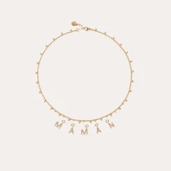 Charms pendentif lettre M strass