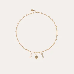 Charms pendentif lettre S strass